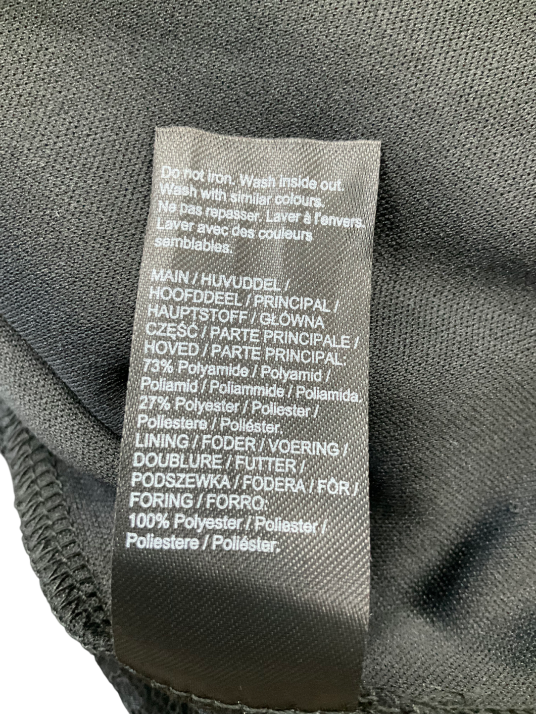 River Island Black Lace Trousers UK 8