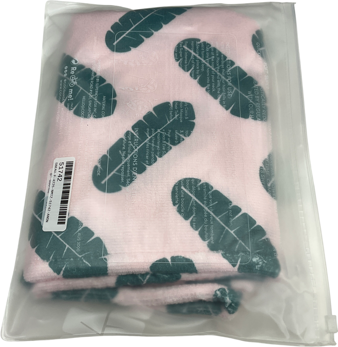 Coco & Eve Palm Print Headwrap One size