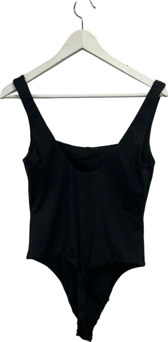 White Fox Black Classic Swinsuit UK L