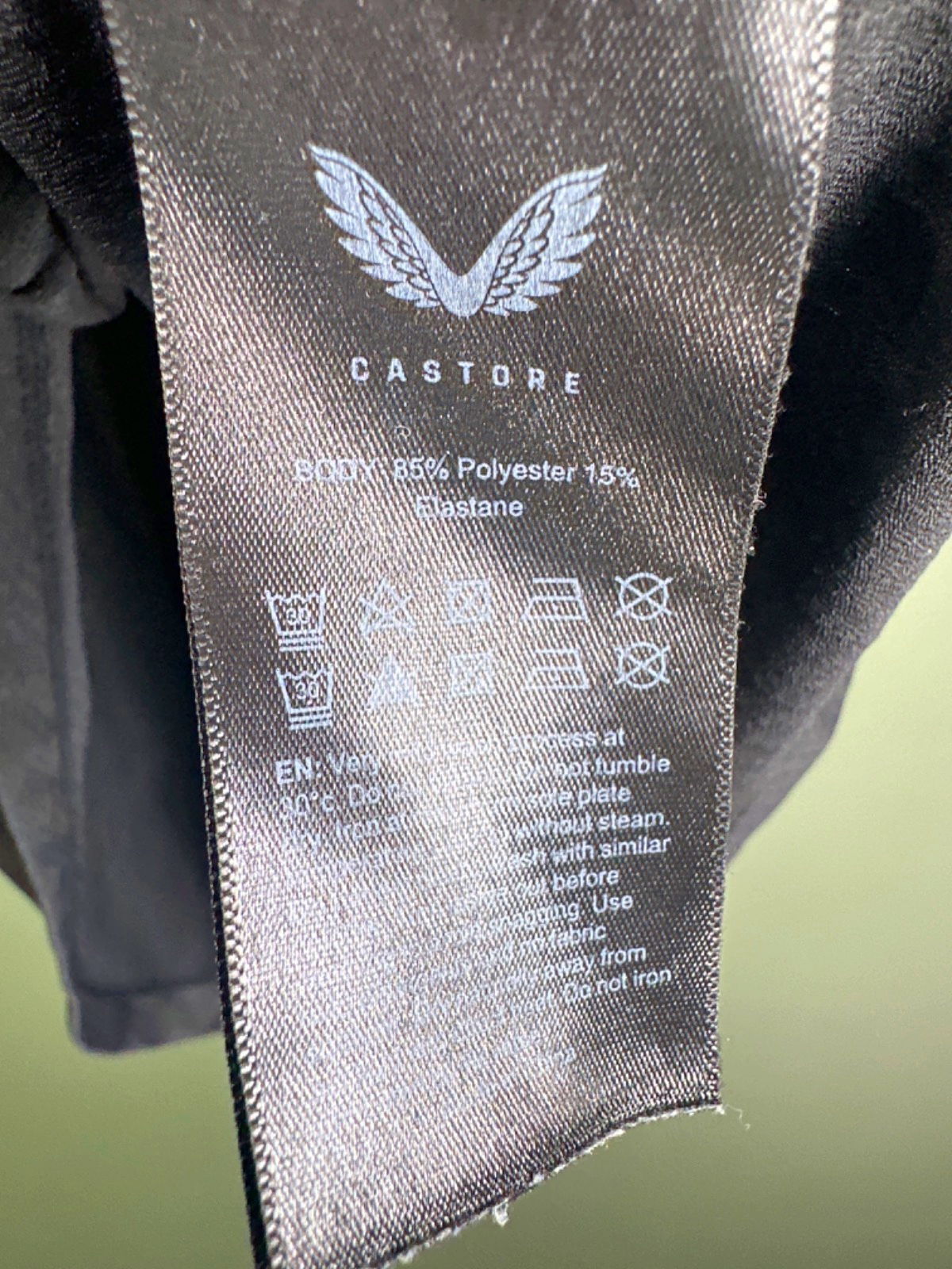 Castore Black Advanced Performance Garment T-Shirt UK L