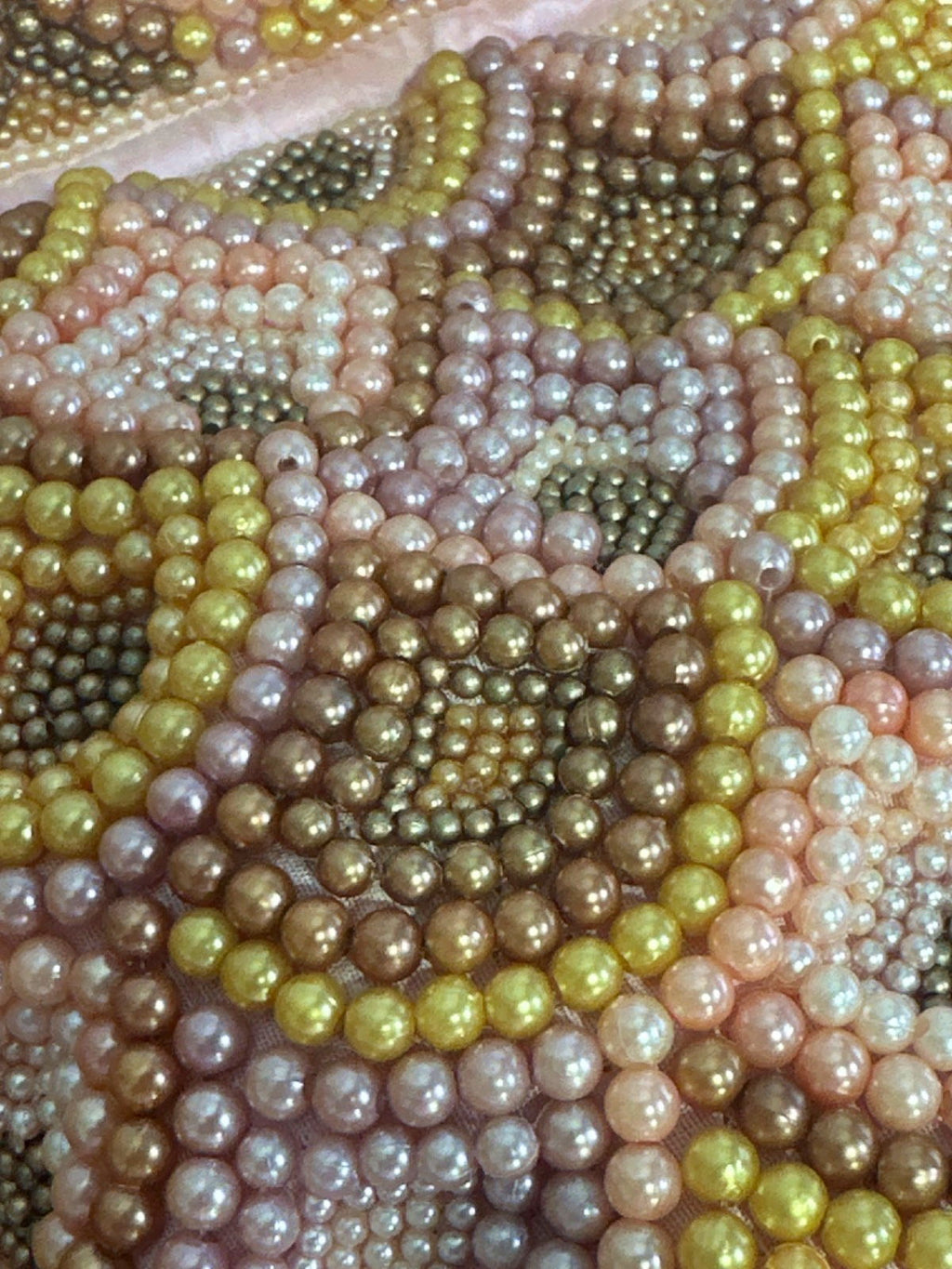 From St Xavier Multi Scalloped Drawstring Bag