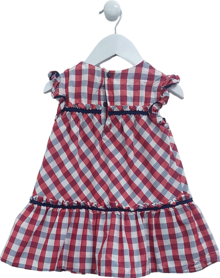 Tutto Piccolo Red Gingham Dress 3 Years
