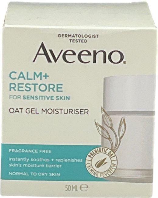 Aveeno Calm+restore Oat Gel Moisturiser 50ml