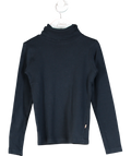 Bonpoint Blue Thin Turtleneck Sweater 8 Years
