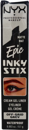 NYX Epic Inky Stix Cream Gel Eyeliner Off Grid Grey 0.1g