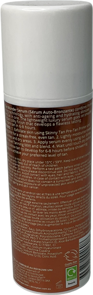 Skinny Tan Tan And Tone Wonder Serum Medium/dark 145
