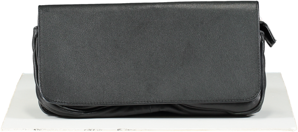 Maison Martin Margiela Black Leather Belt Bag