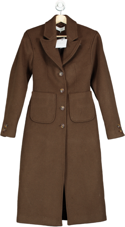 L'academie Brown X Marianna Long Coat UK XS