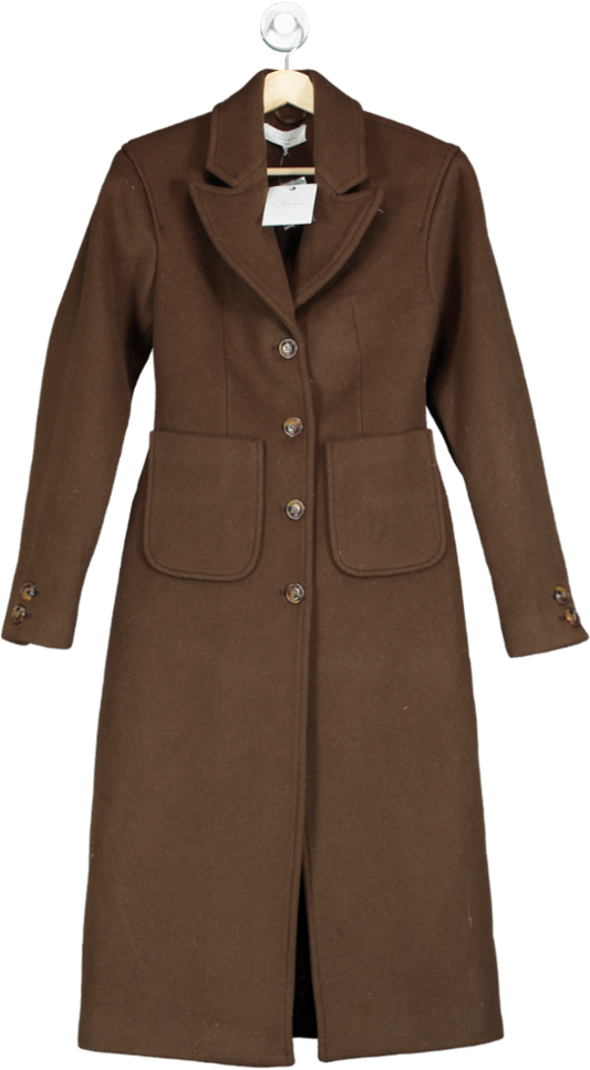 L'academie Brown X Marianna Long Coat UK XS