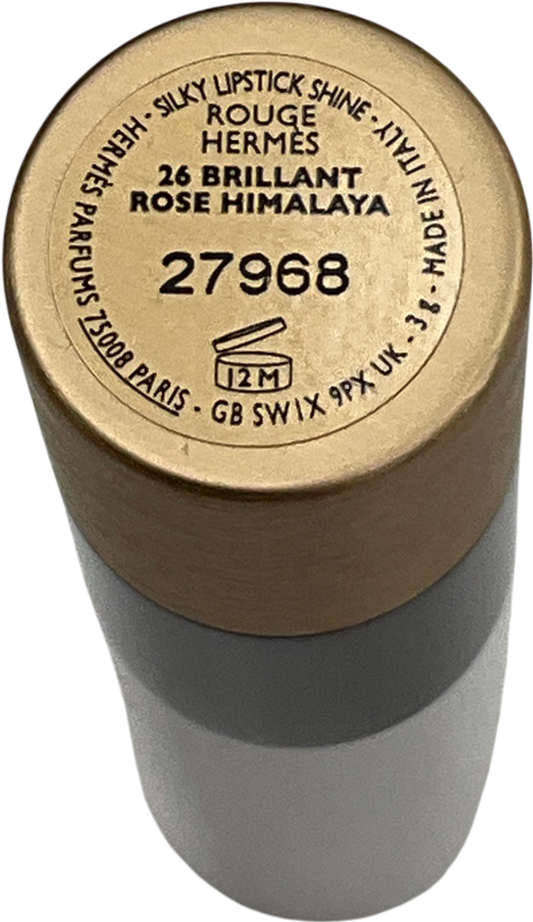Hermès Silky Lipstick Shine, Limited Edition 26 Brilliant Rose Himalaya 3g