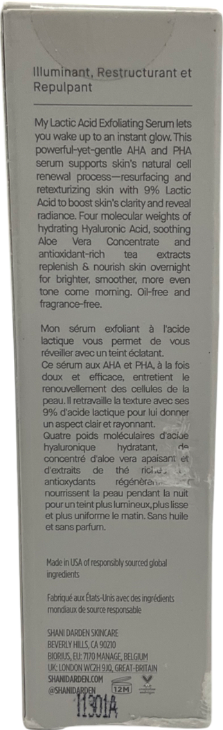 Shani Darden Lactic Acid Exfoliating Serum 30ml