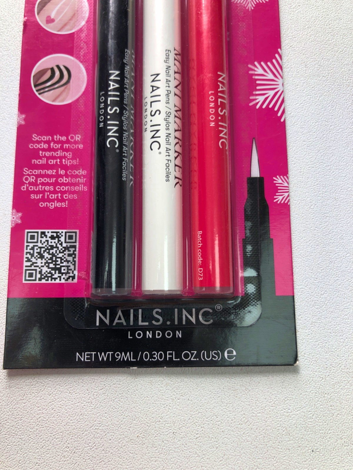 Nails Inc. Mani Marker Easy Nail Art Pens Set 27ml