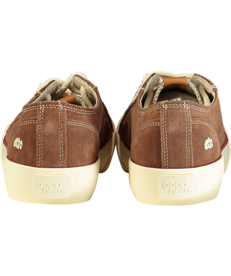 Good News Brown Chunks Suede Trainer UK 7 EU 40 👠