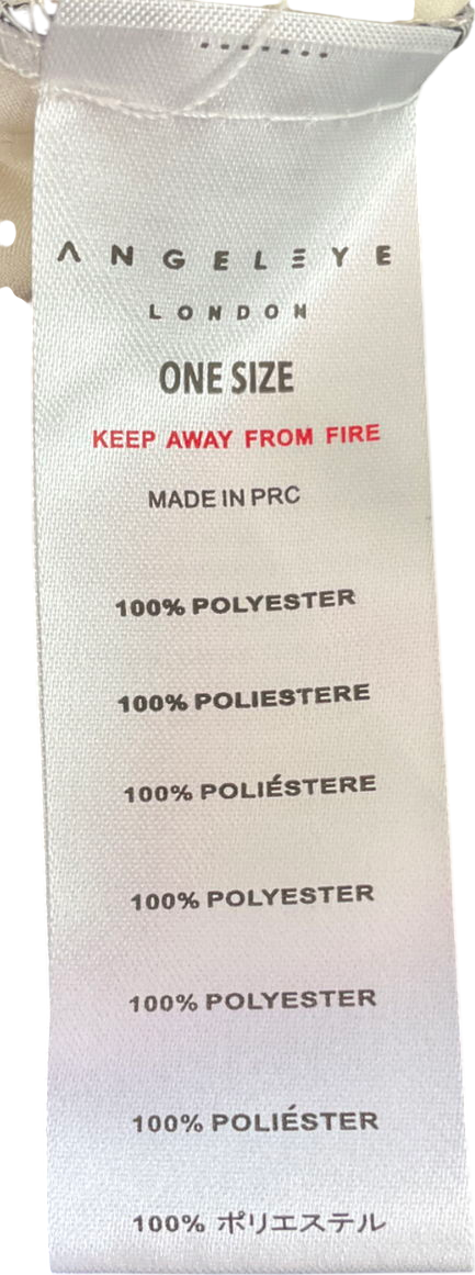 angel eye Plisse Wide Leg Trousers In Black Floral Print