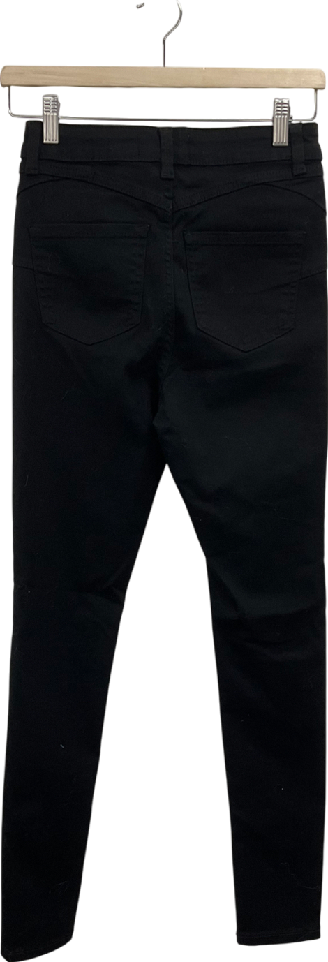 New Look Black Lift & Shape Jenna Skinny Jeans UK 8