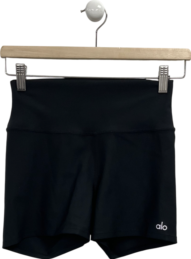alo yoga Black Alosoft Aura Shorts UK M