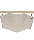 Oh Polly Boned Cream Bandeau Top UK 6