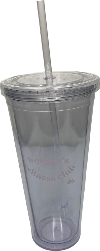 Her Free Soul Pink Clear Sip Cup One Size