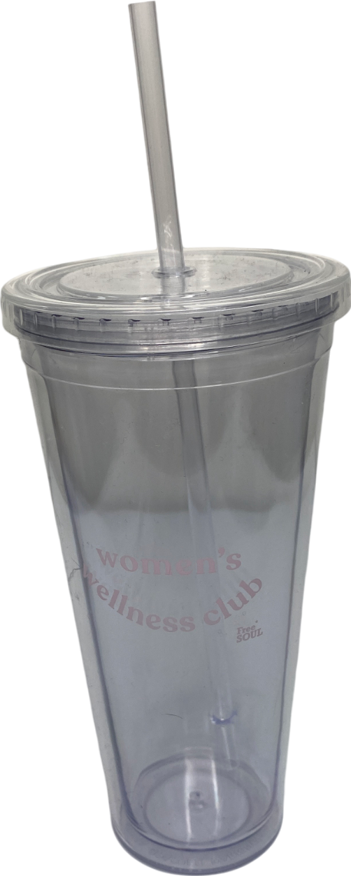 Her Free Soul Pink Clear Sip Cup One Size