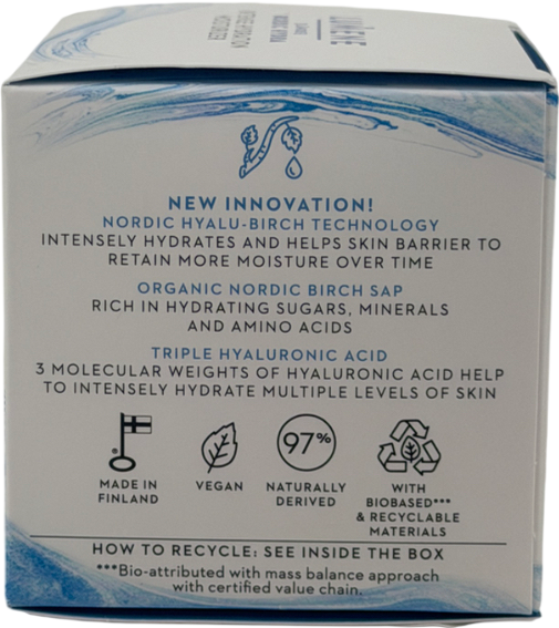Lumene Nordic Hydra Intense Hydration Moisturizer With Triple Hyaluronic Acid 50ml