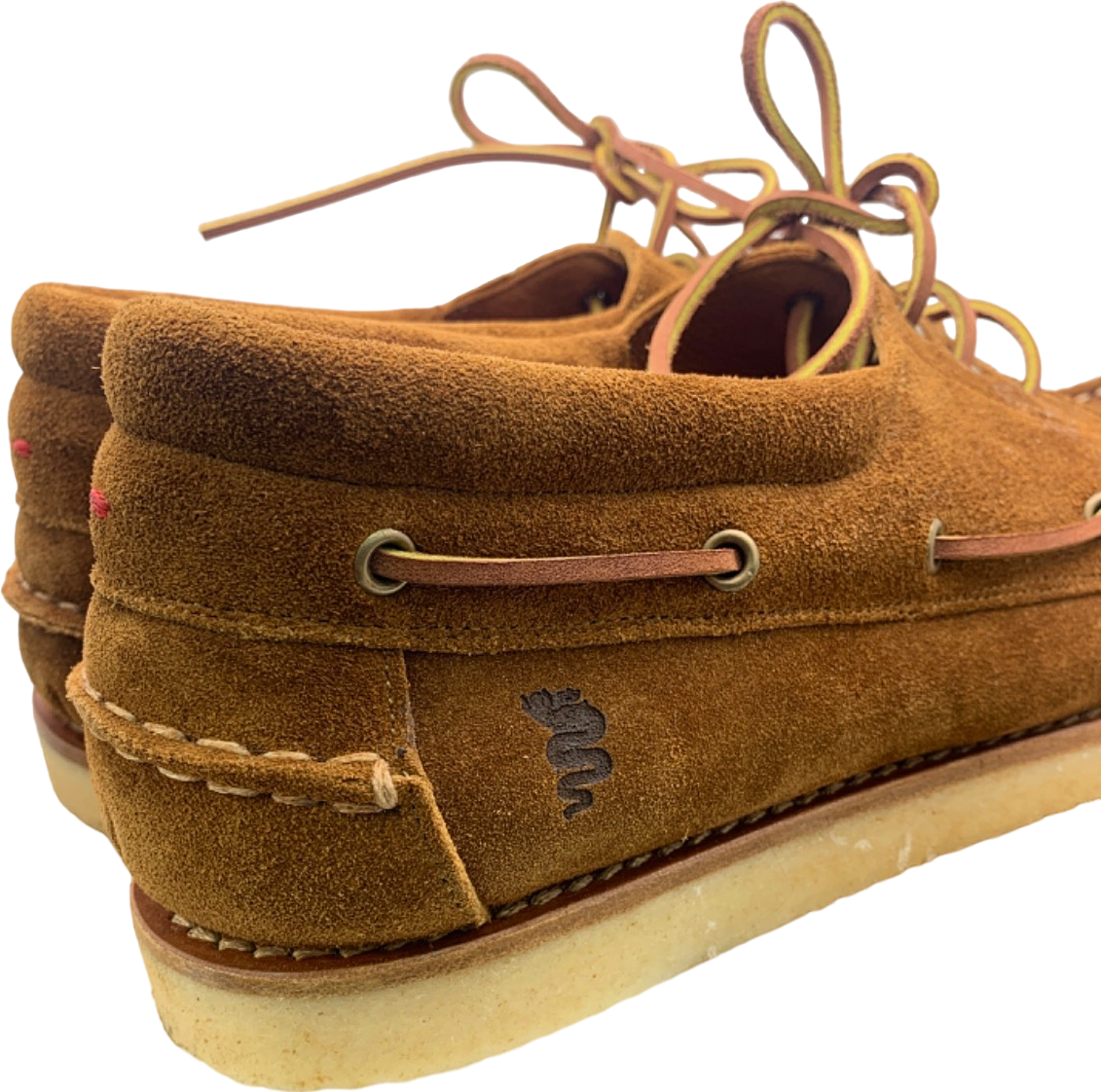 Velasca Milano x Alfa Romeo Tan Suede Boat Shoes  UK 9.5/10