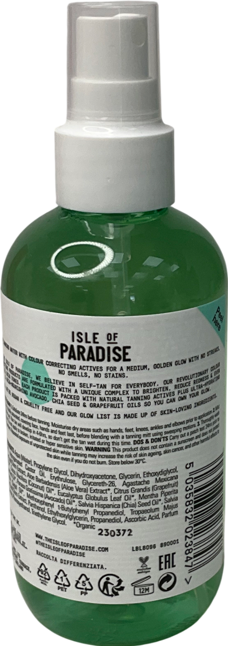 Isle Of Paradise Self-tanning Water - Medium 200ml