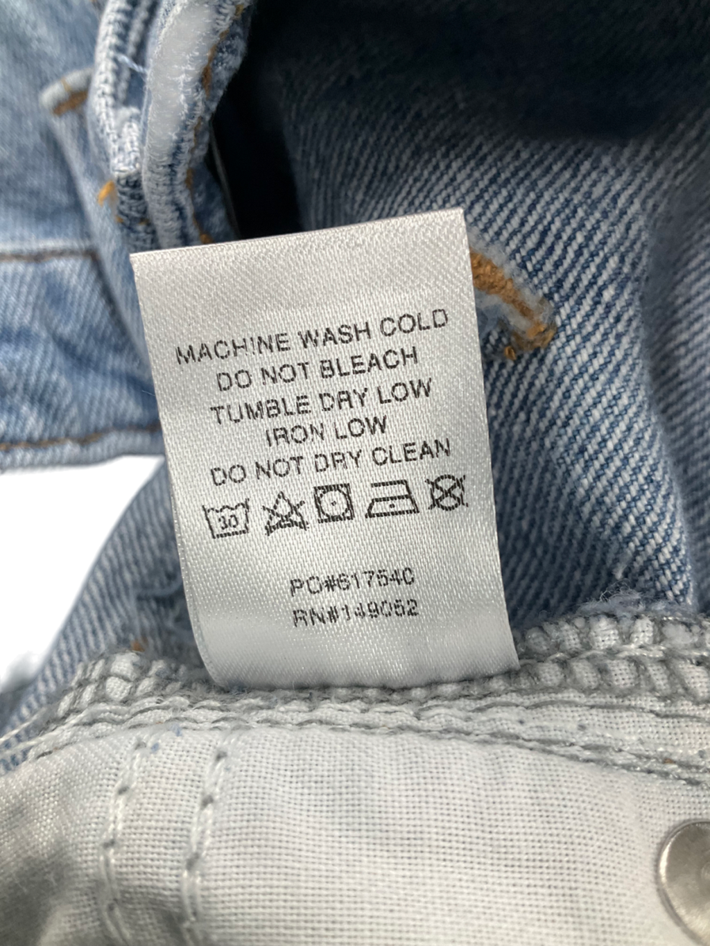 Fashion Nova Blue Perfect Timing Straight Leg Jeans UK S