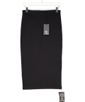 Alexander McQueen Black Midi Pencil Skirt UK S