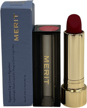 Merit Signature Lip Lightweight Lipstick Power 3g