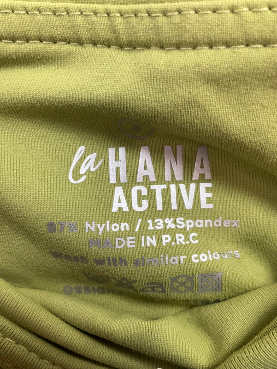 la hana active Green Cycling Shorts UK S