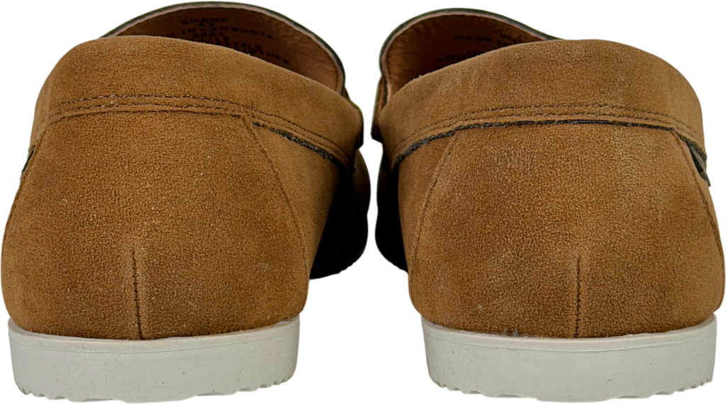 KG Kurt Geiger Brown Suede Shane Tan Loafers UK 9 EU 43 👞