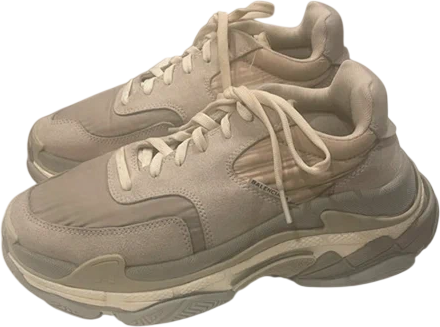 Balenciaga Beige Triple S Trainer White/grey/beige 524042 UK 5 EU 38 👠