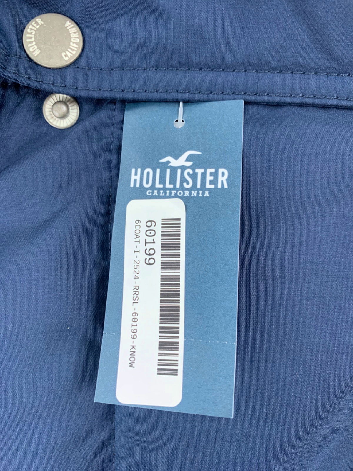 Hollister Navy Ultimate Puffer Collection Vest XXL