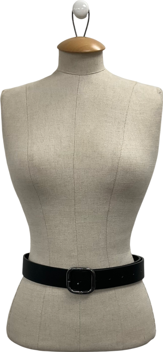 Goelia Black Buckle Belt UK M