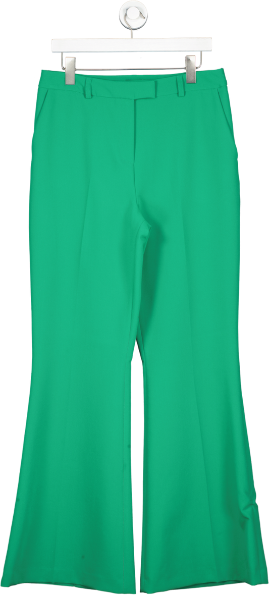 Karen Millen Green Clean Tailored Kickflare Trouser UK 14