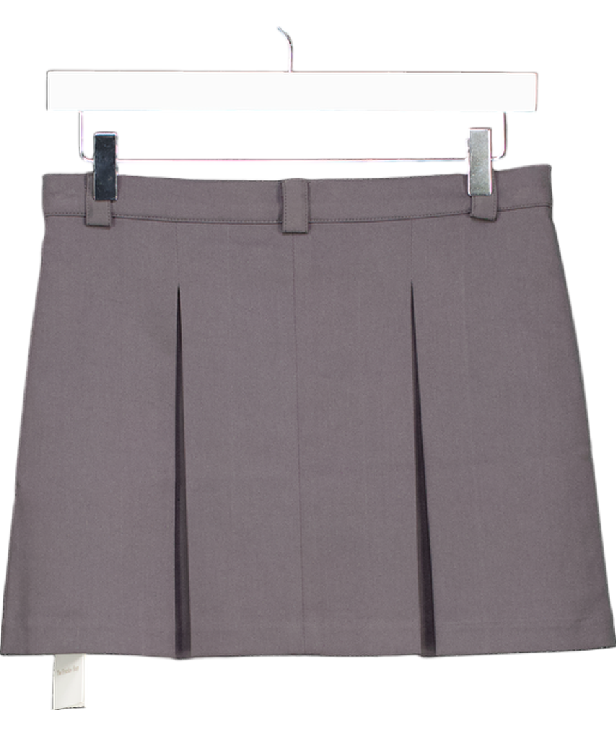 FRANKIE SHOP Grey Kitou Mini Skirt UK S