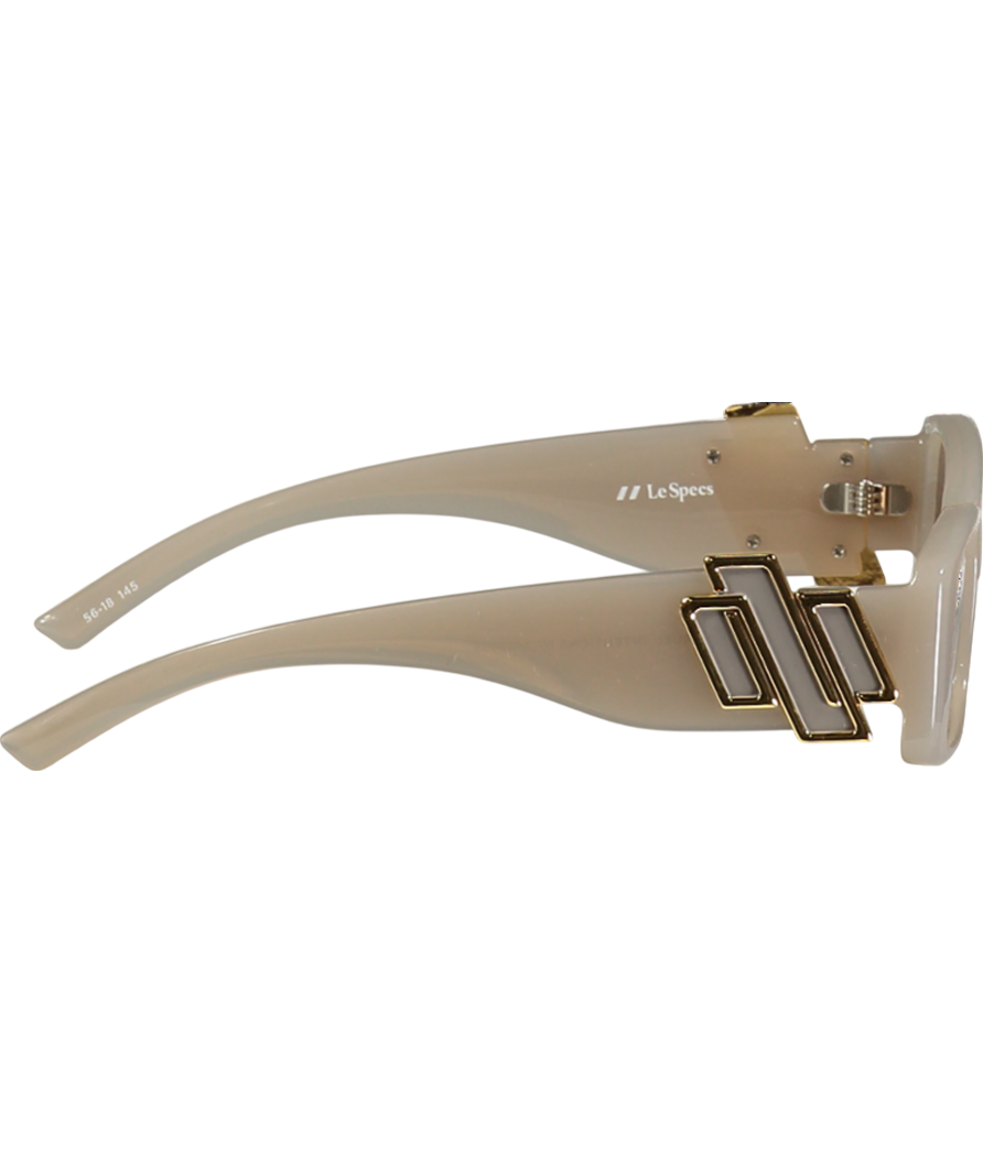 Le Specs Beige Cruel Intentions Sunglasses