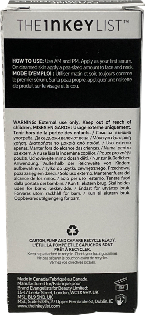 The Inkey List Exosome Hydro-glow Complex 30ml