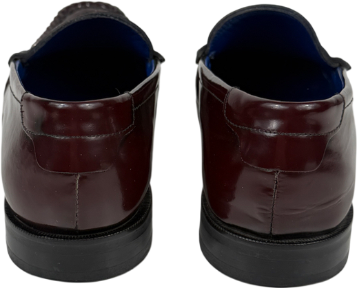 Manc Red Burgundy Loafer UK 6 EU 39 👠