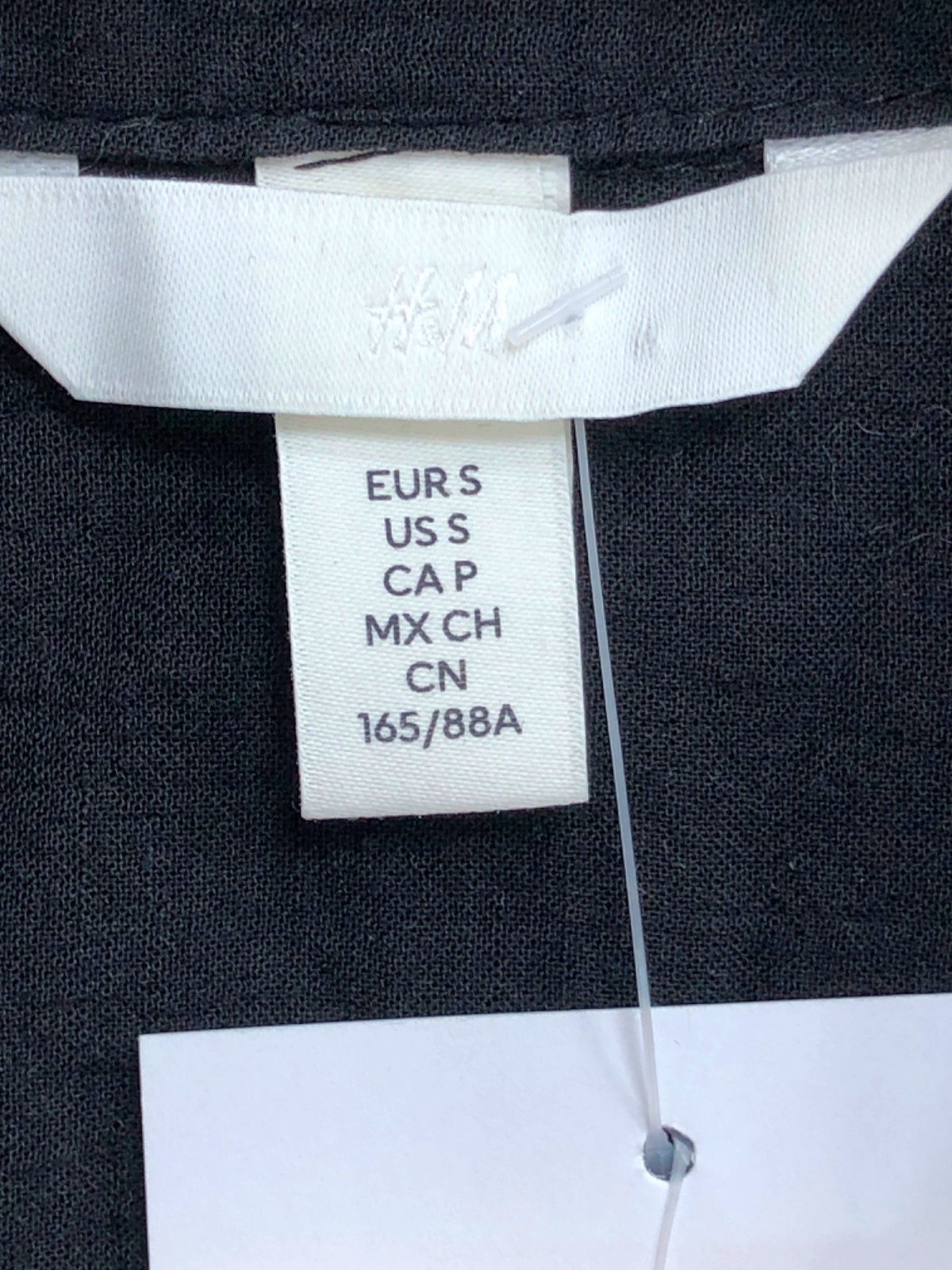 H&M Black Long-Sleeve Shirt S