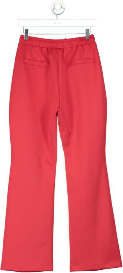 WRSTBHVR Studio Red Track Pants UK S