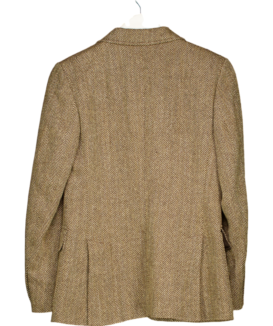 Polo Ralph Lauren Brown The Rl67 Herringbone Jacket UK S
