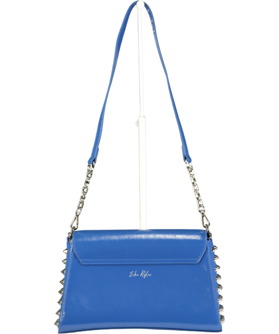 Eden Reflex Luxury Vegan Blue Roxy Chain Strap Bag