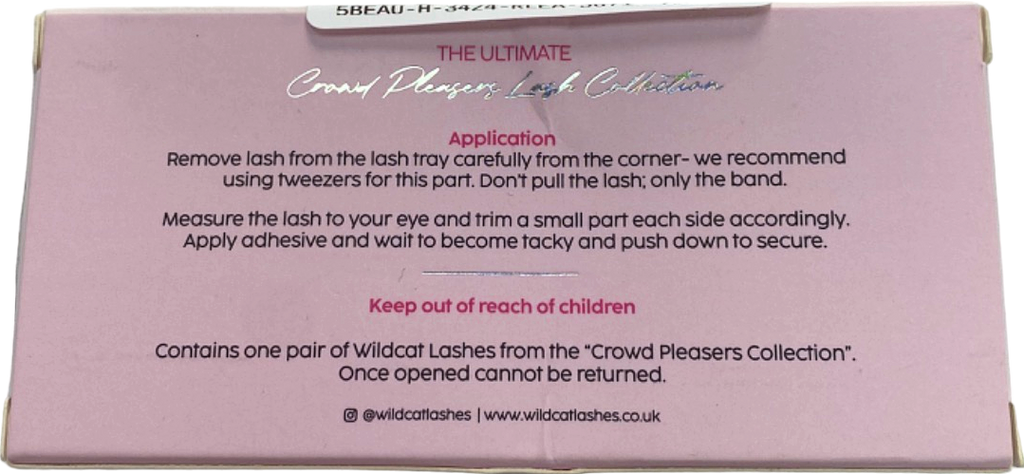 Wildcat Lashes Crowd Pleasers Collection Gal Pal