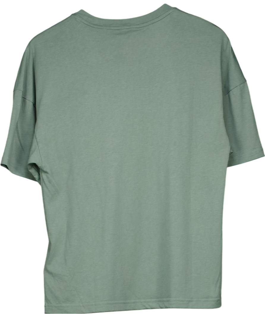 Puma Light Green Evolve Overszied T-shirt UK XS