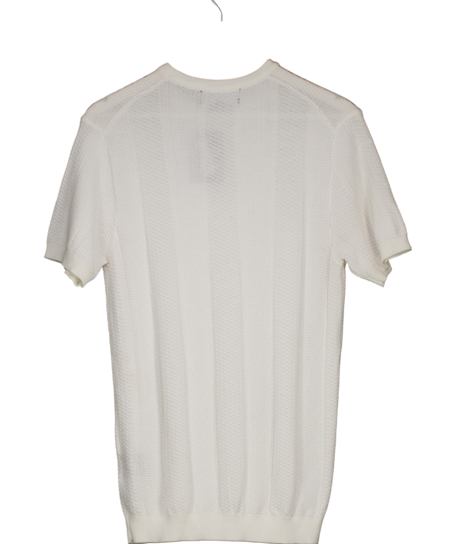 Legends White Textured Tee UK S
