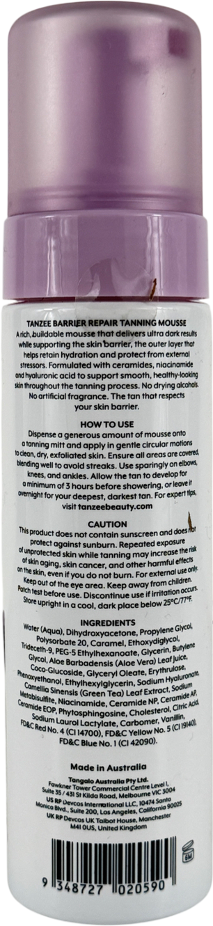 TANZEE Tanning Mousse Ultra Dark 200ml
