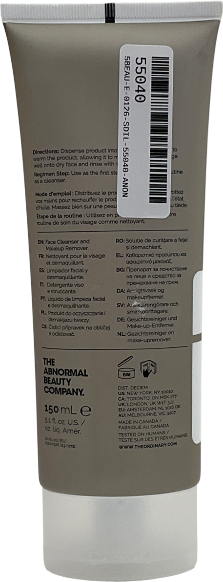 The Ordinary Squalane Cleanser 150ml
