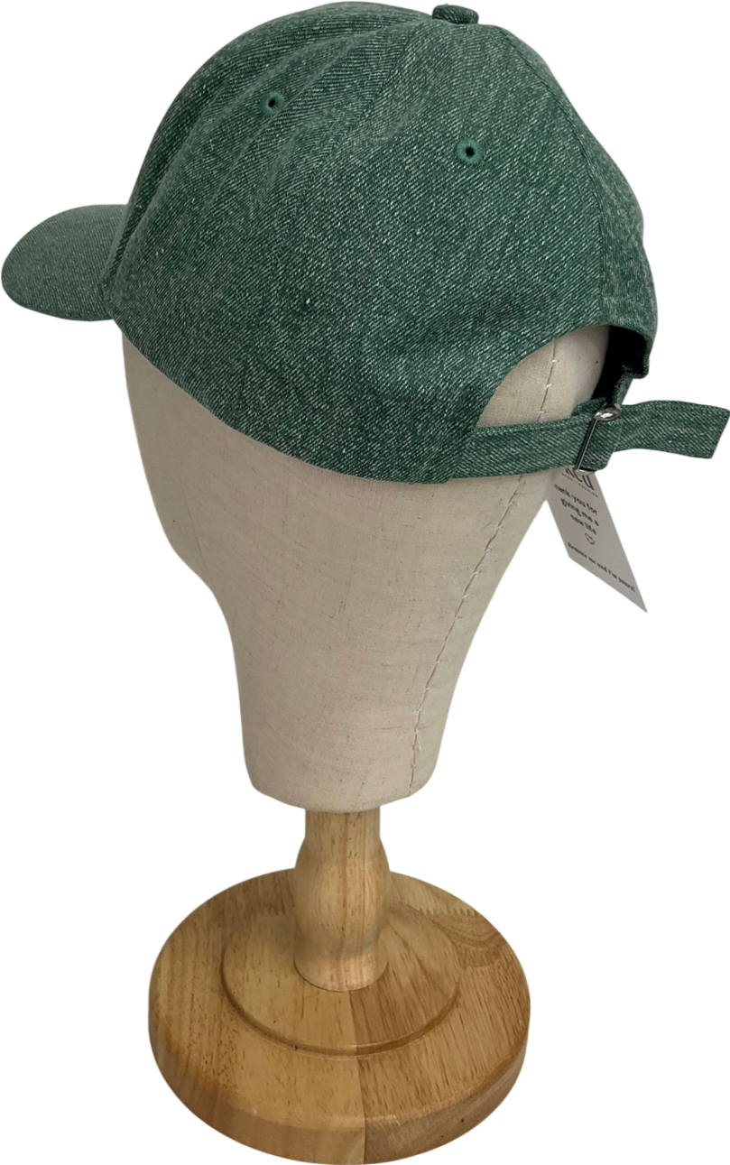 PrettyLittleThing Green Sport Midnight Blue Basic Cap One Size