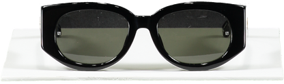 Linda Farrow Debbie D-frame Sunglasses In Black